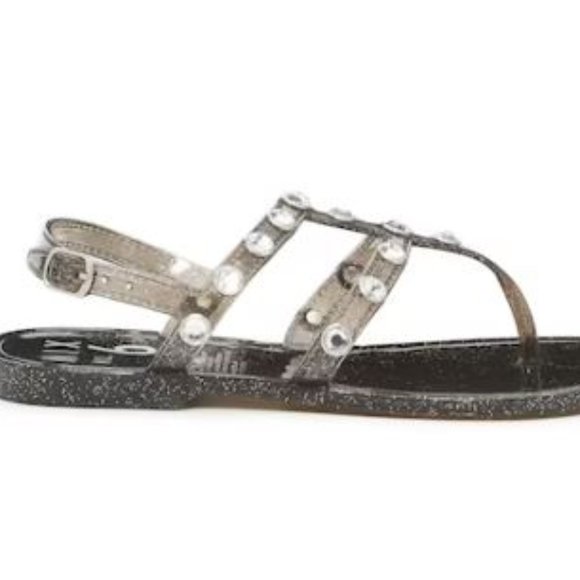 Mix No. 6 Jayden Rhinestone Jelly Sandal - Kids' - Picture 5 of 9